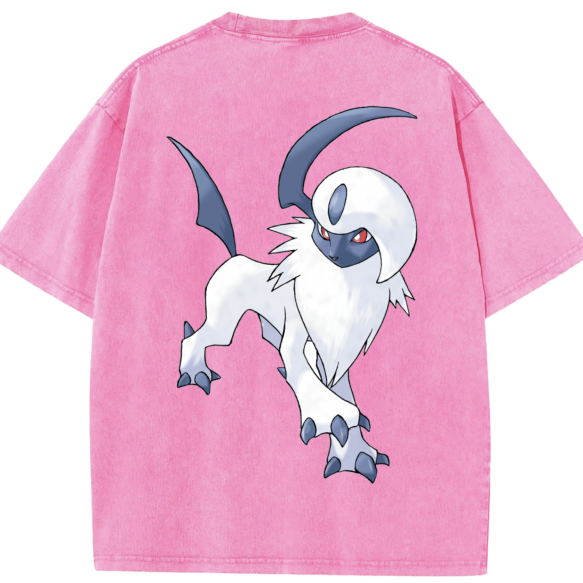 （画像用） ポケットモンスター Pokémon 綿100% ヴィンテージ風 半袖Tシャツ（背面プリント）